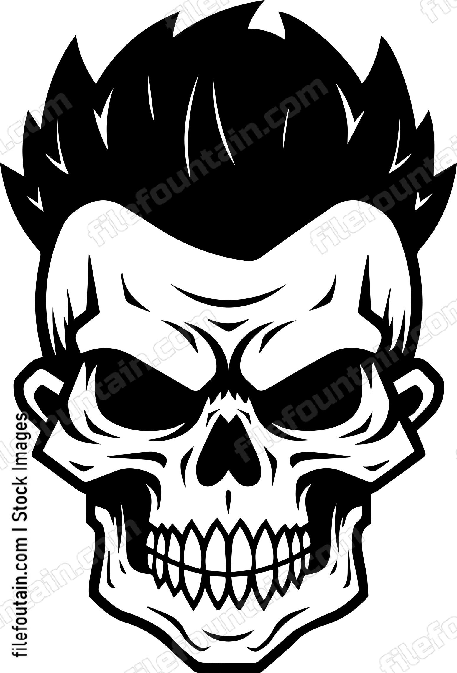 Skull Mascot