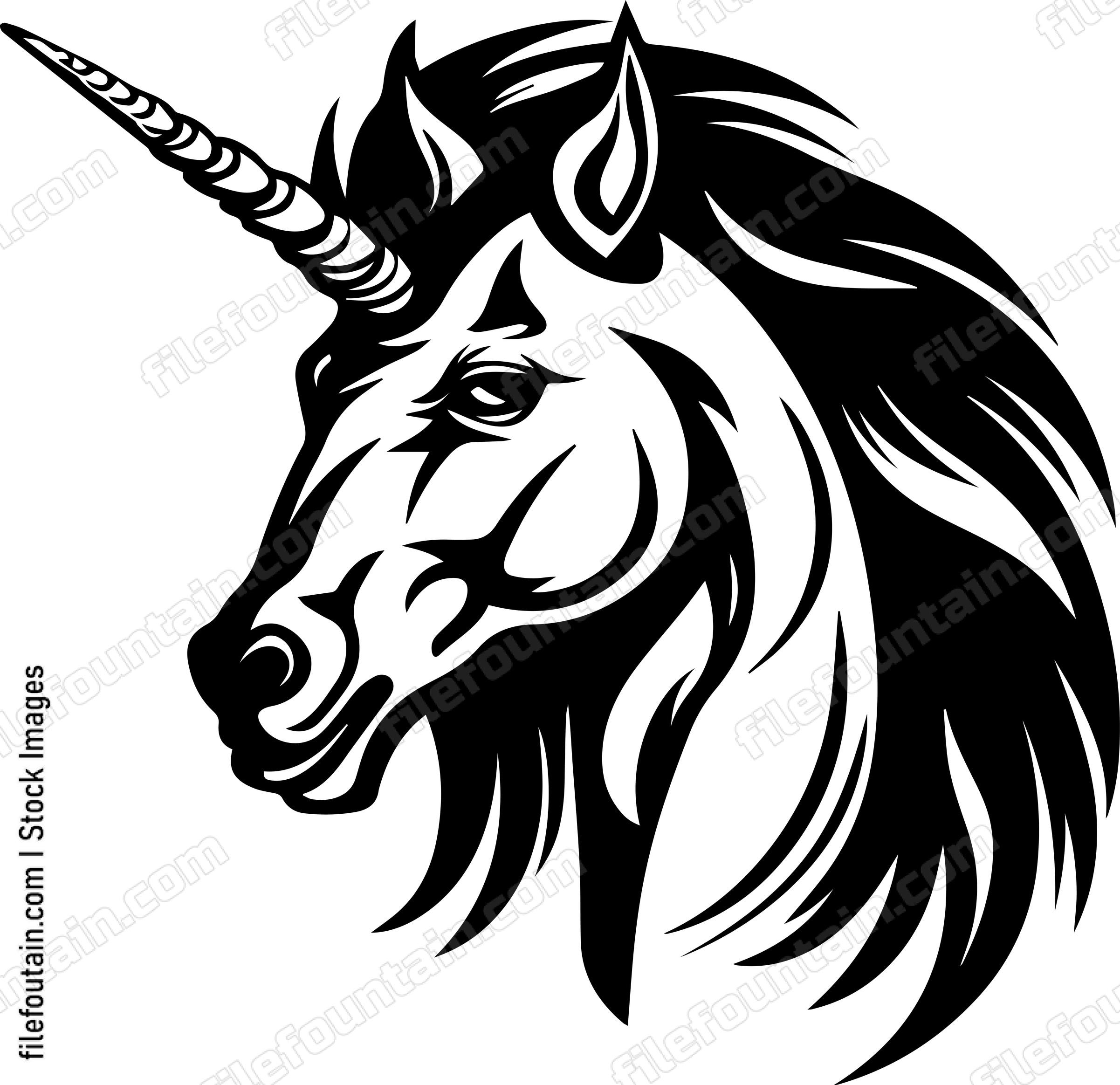 Unicorn Mascot