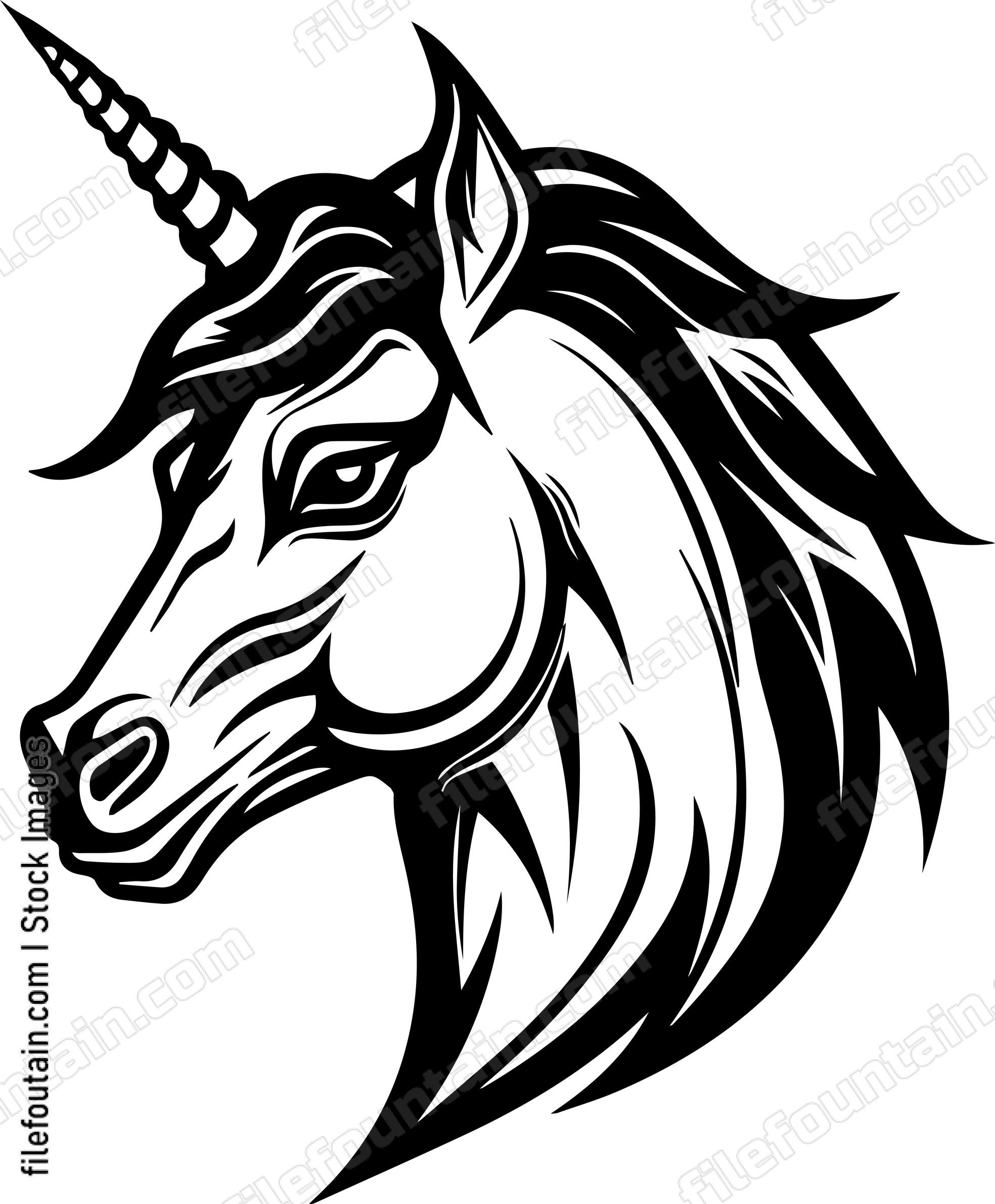 Unicorn Mascot