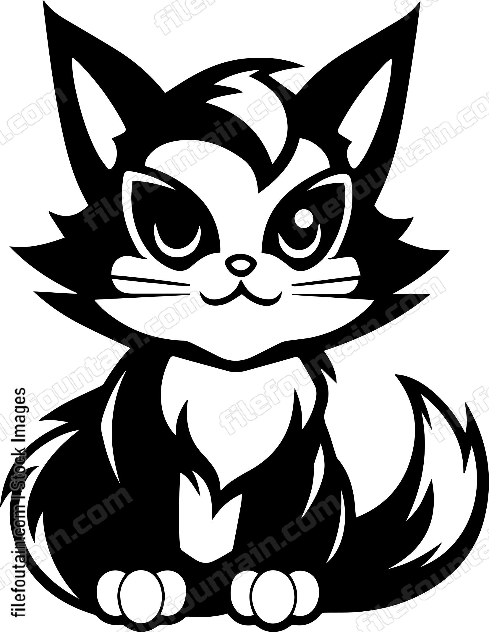 Cute Cat Mascot