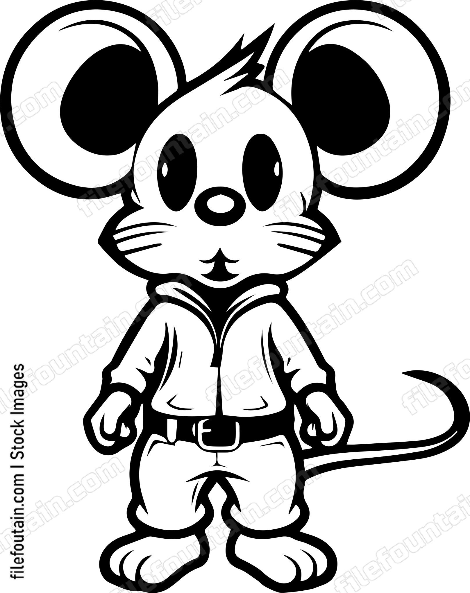 Cute Mouse Mascot