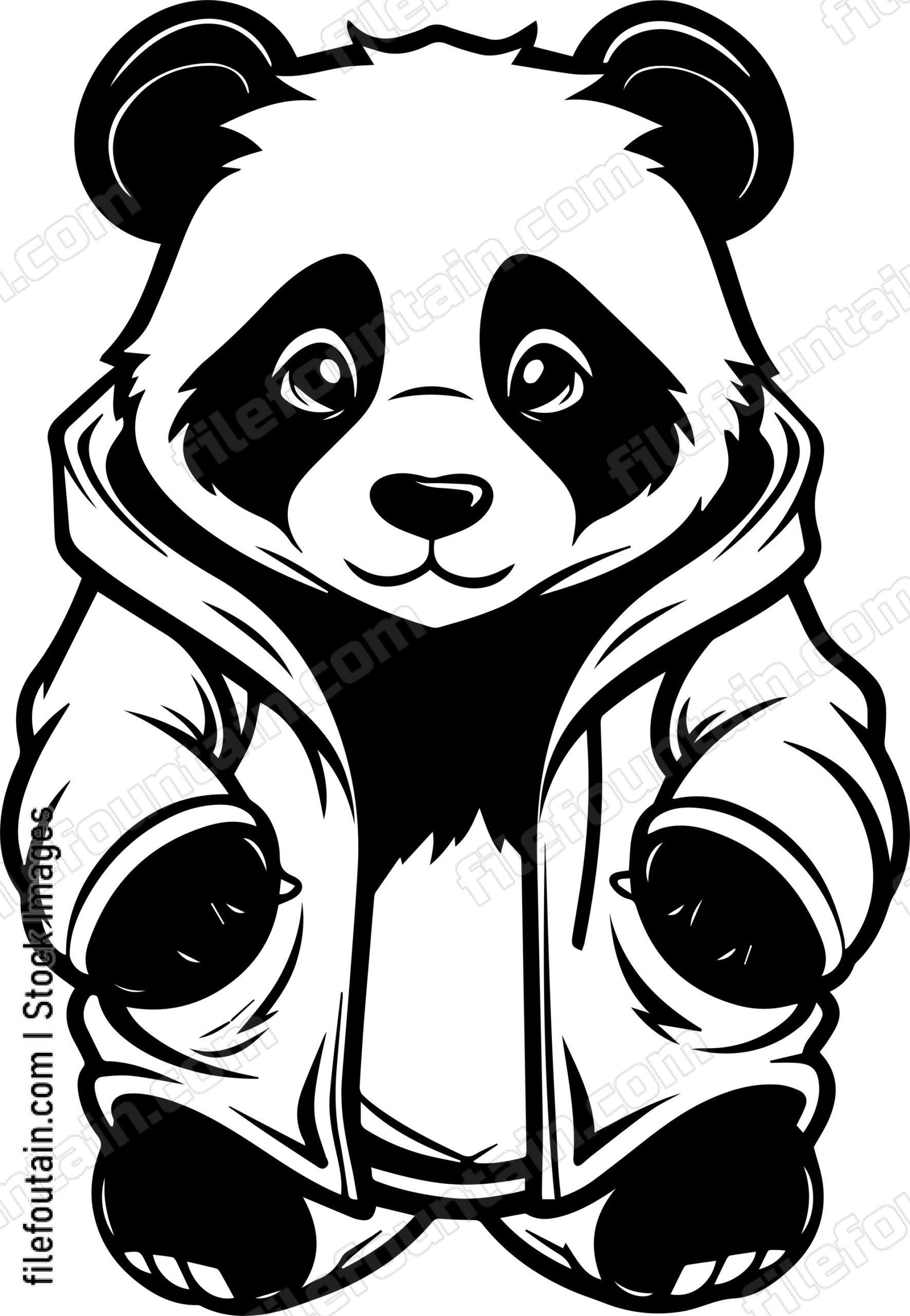 Cute Panda Mascot