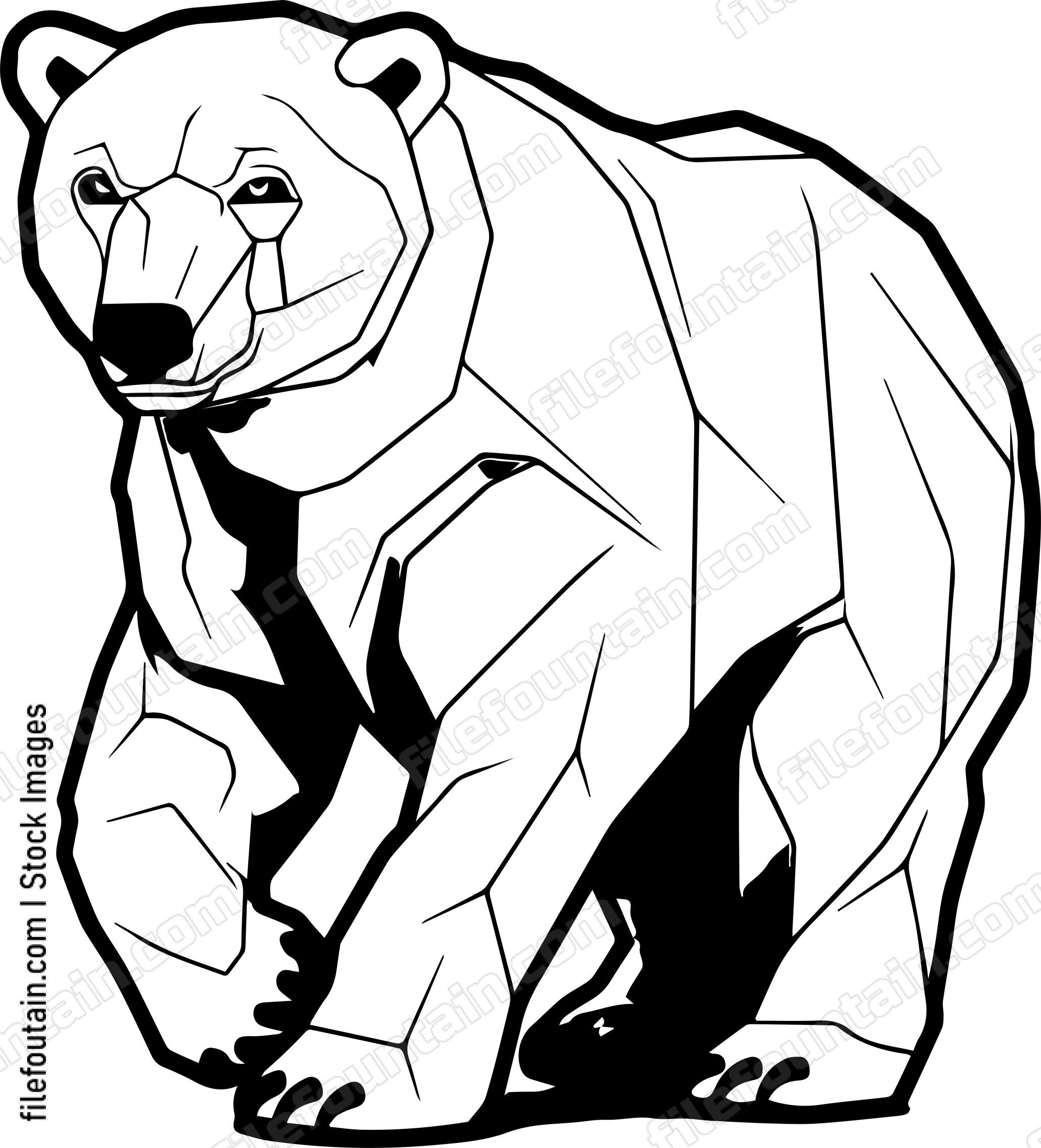 Geometric Polar Bear