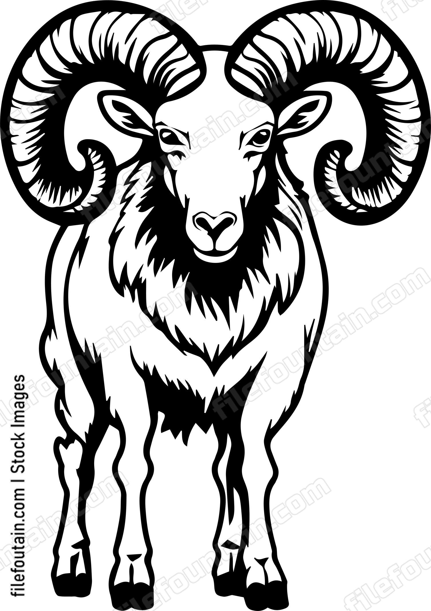 Ram Design Ram Logo Vector Design - FileFountain