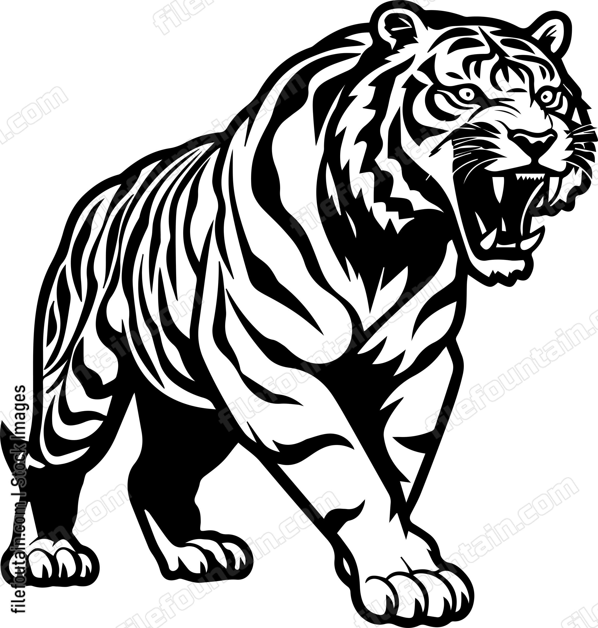 Tiger Mascot