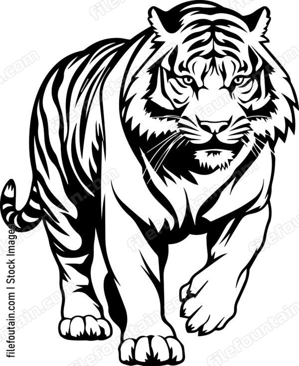 Tiger Mascot
