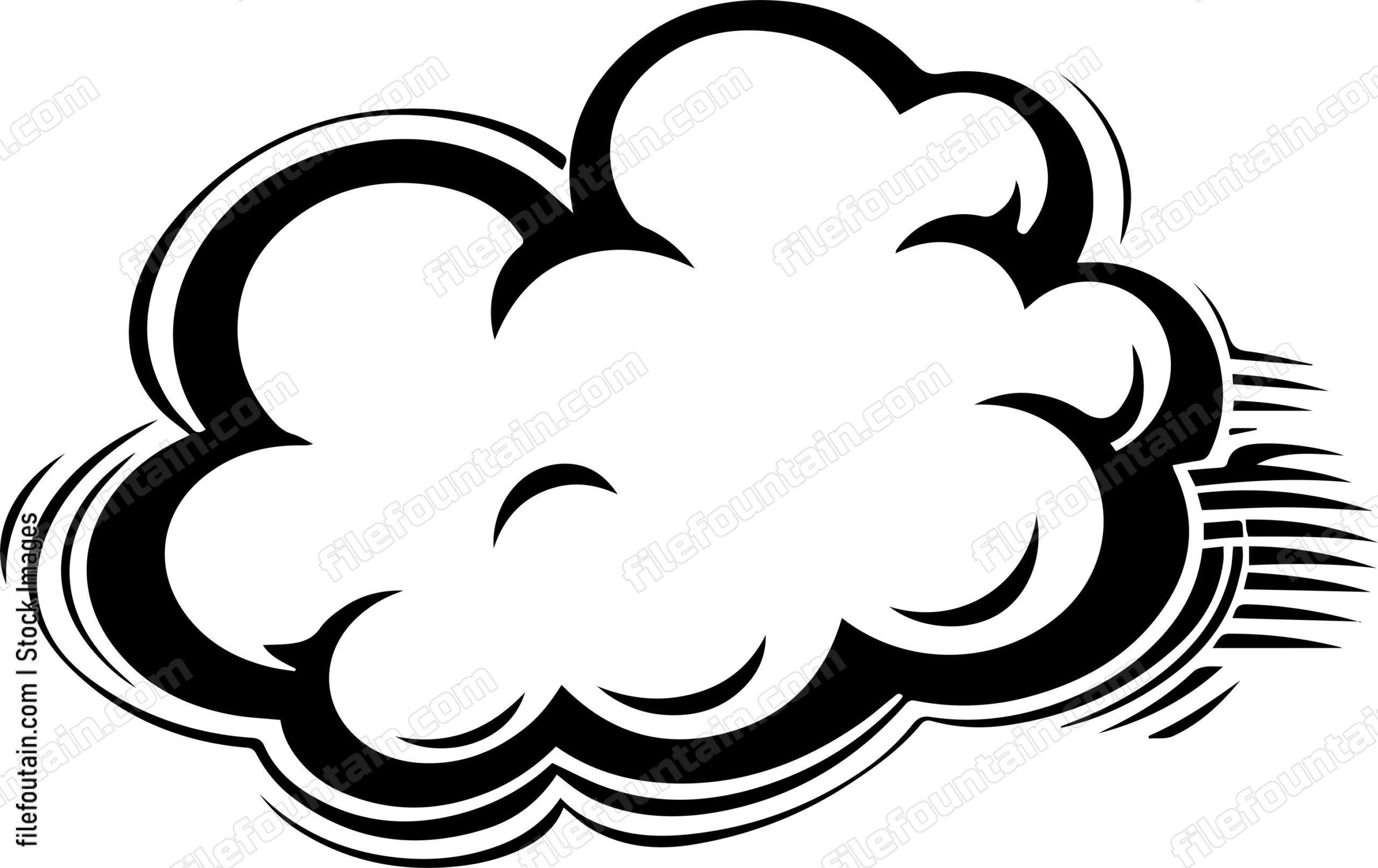 Cloud Comic Word Bubble