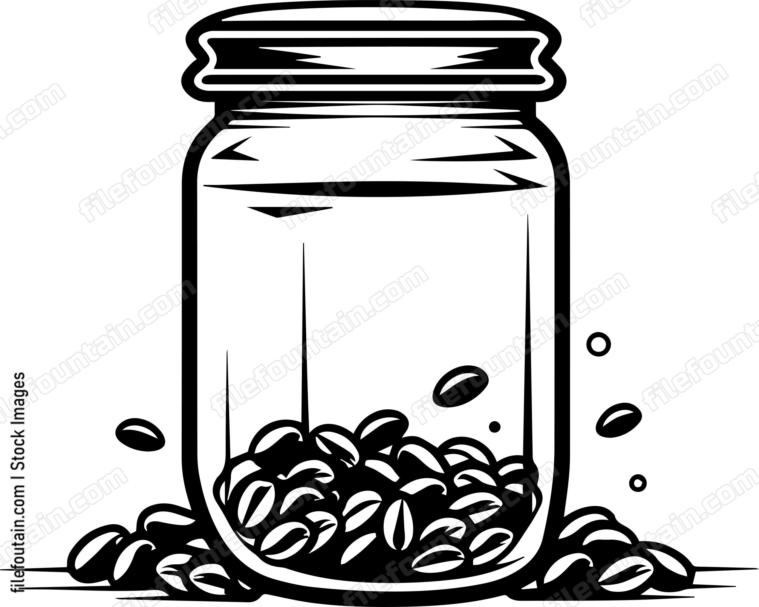 Coffee Bean Jar