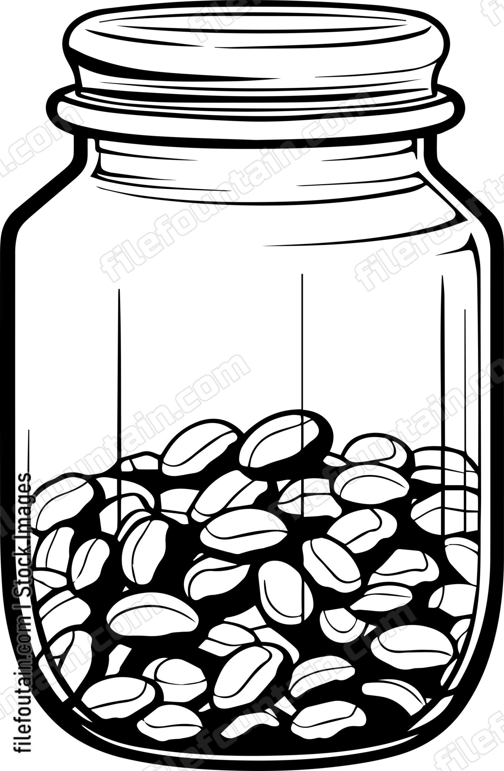 Coffee Bean Jar