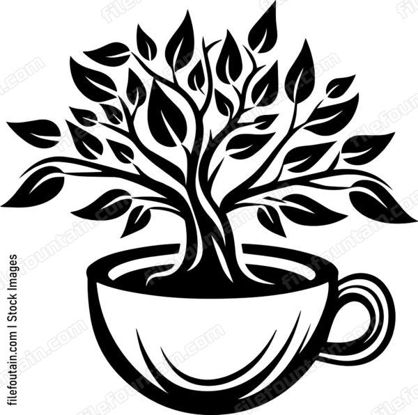 Coffee Tree In A Cup