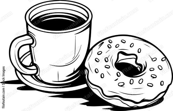 Coffee With Donut