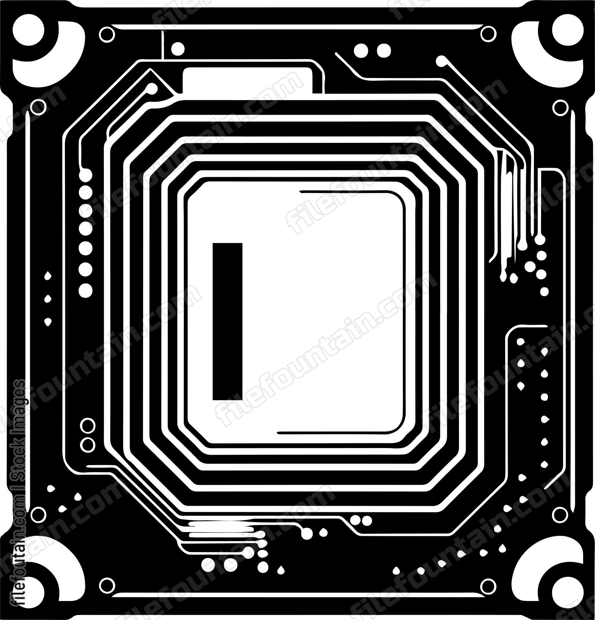 Computer Chip CPU
