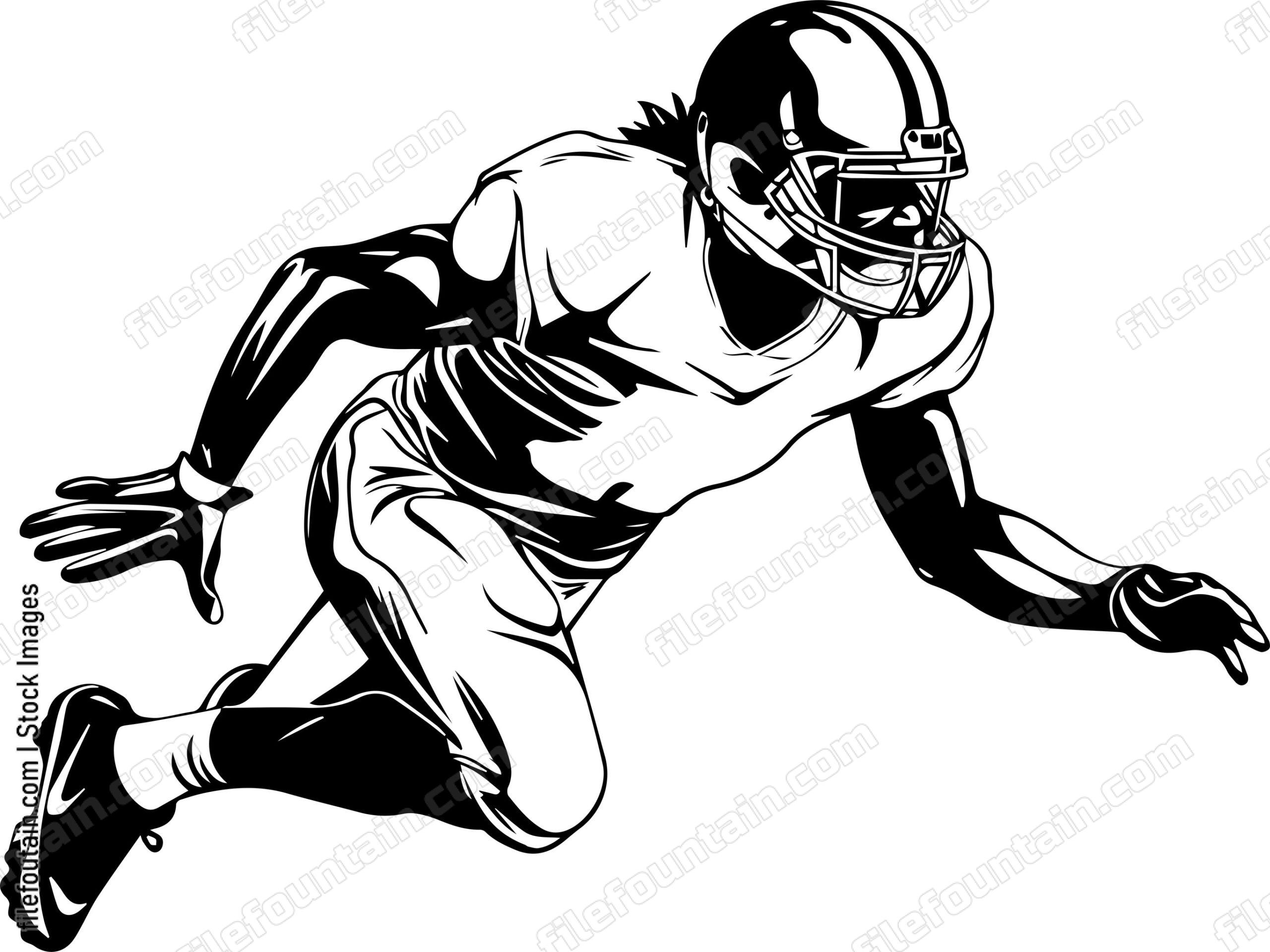 Cornerback Football Player