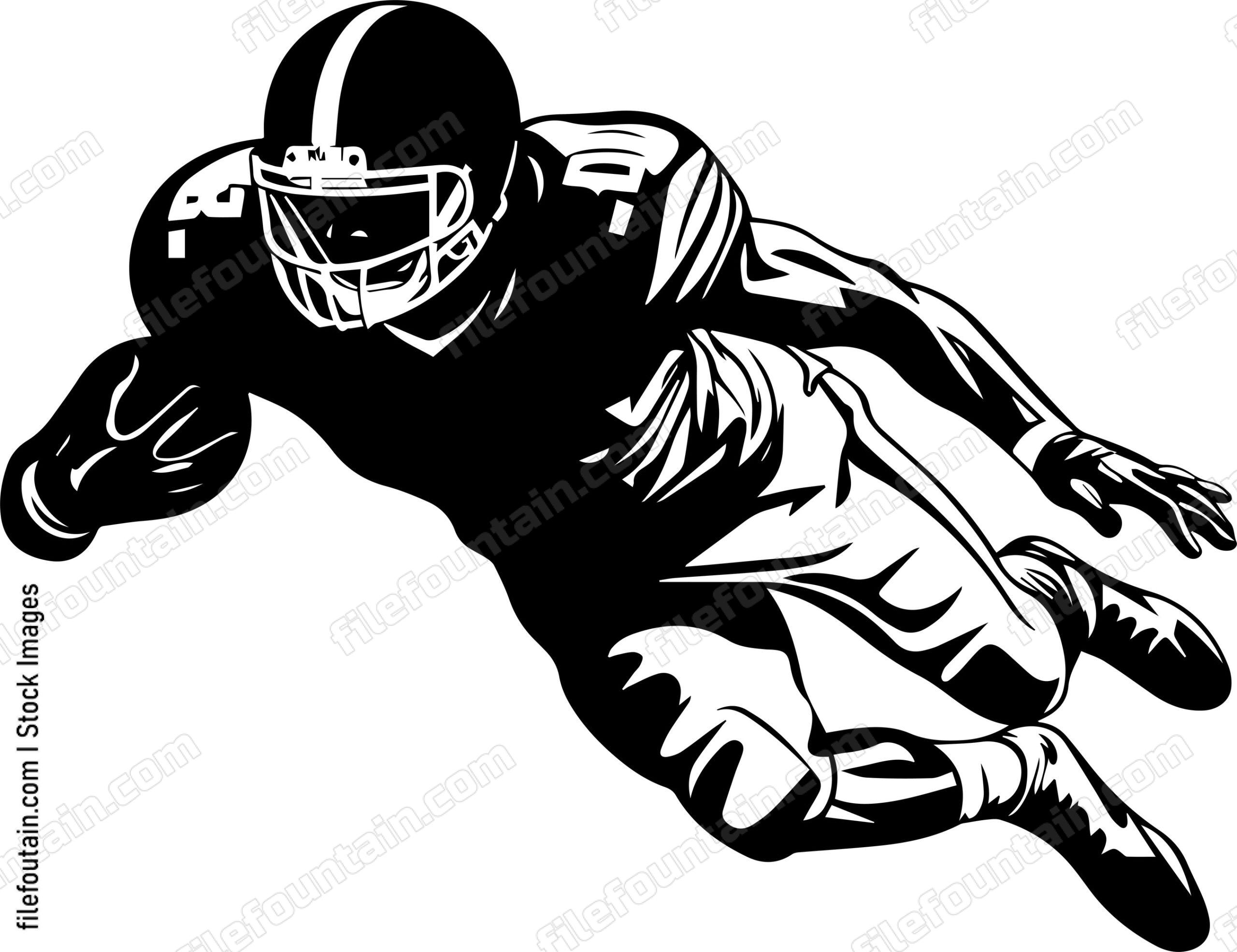 Cornerback Football Player