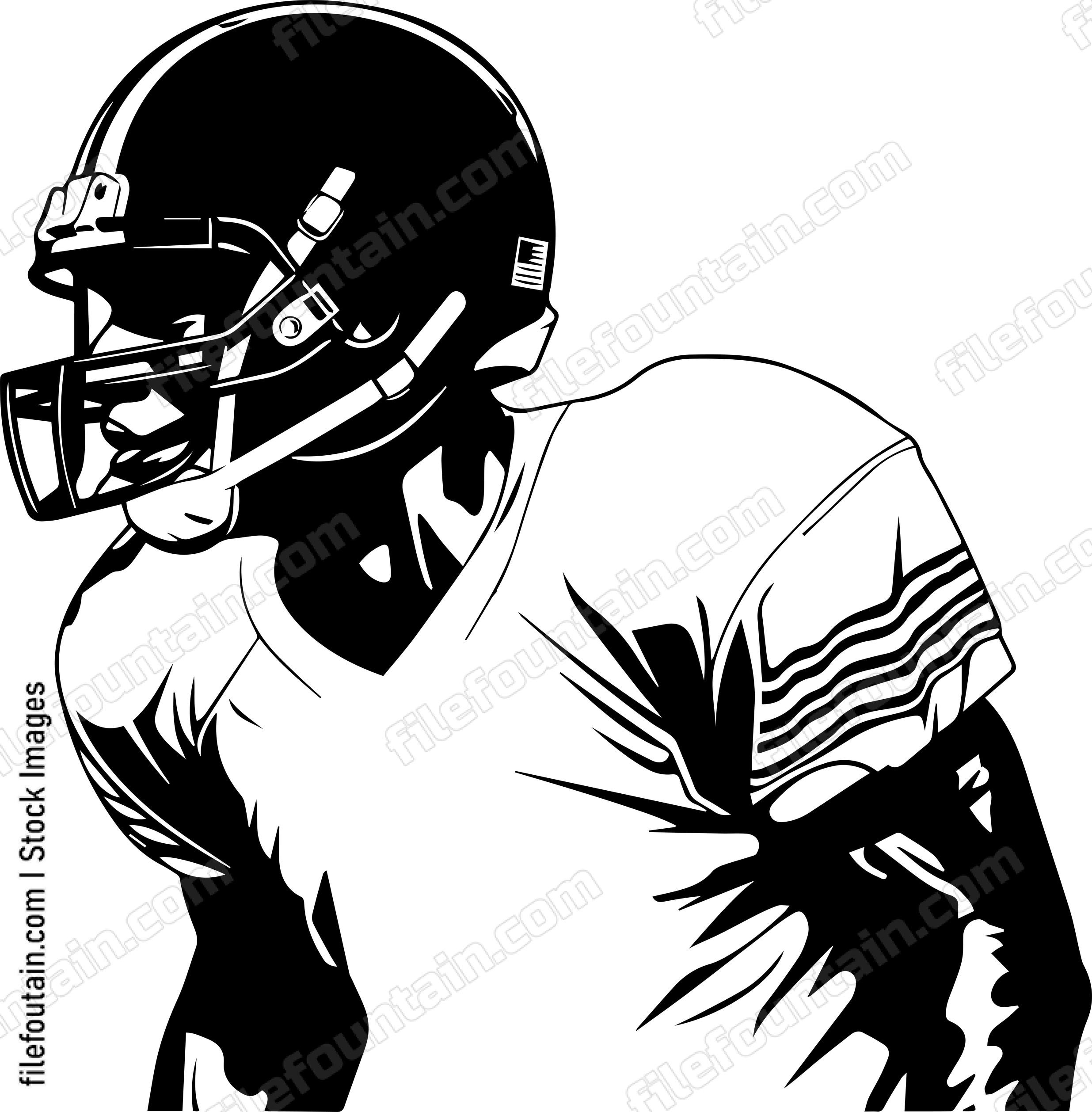 Cornerback Football Player