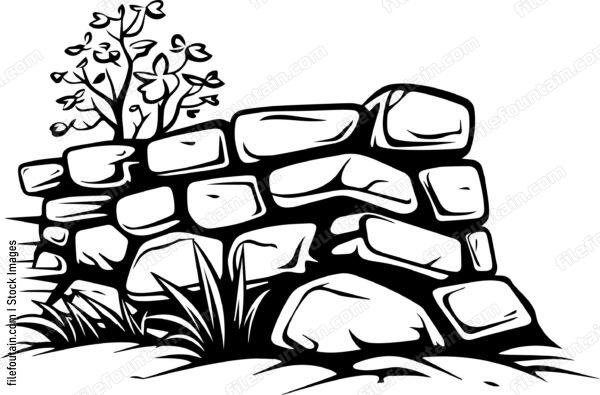 Countryside Stone Wall