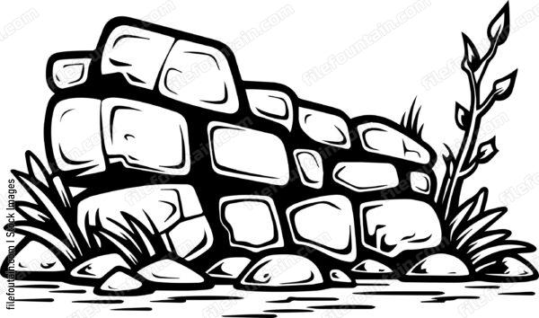 Countryside Stone Wall