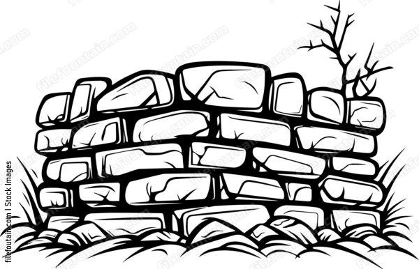 Countryside Stone Wall