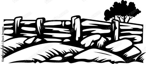 Countryside Stone Wall