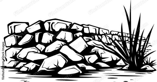 Countryside Stone Wall