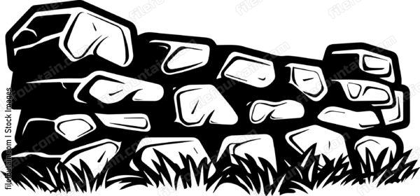 Countryside Stone Wall