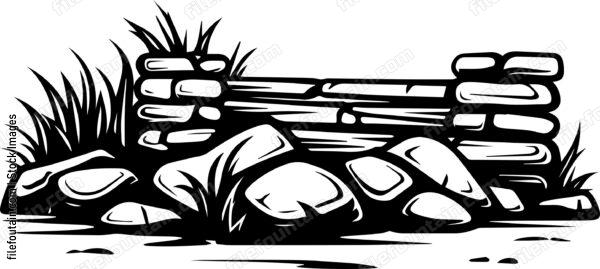 Countryside Stone Wall