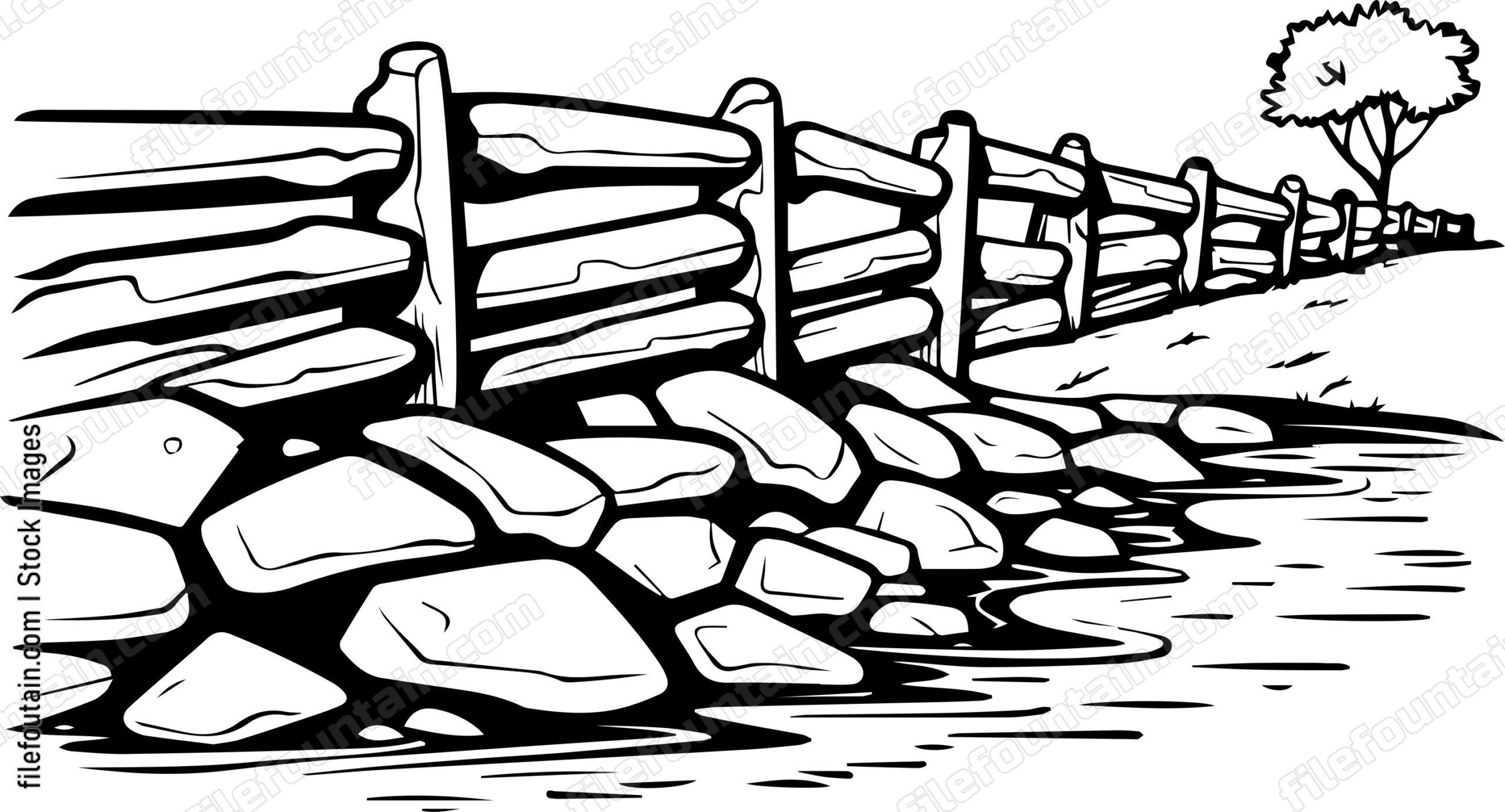 Countryside Wooden Fence