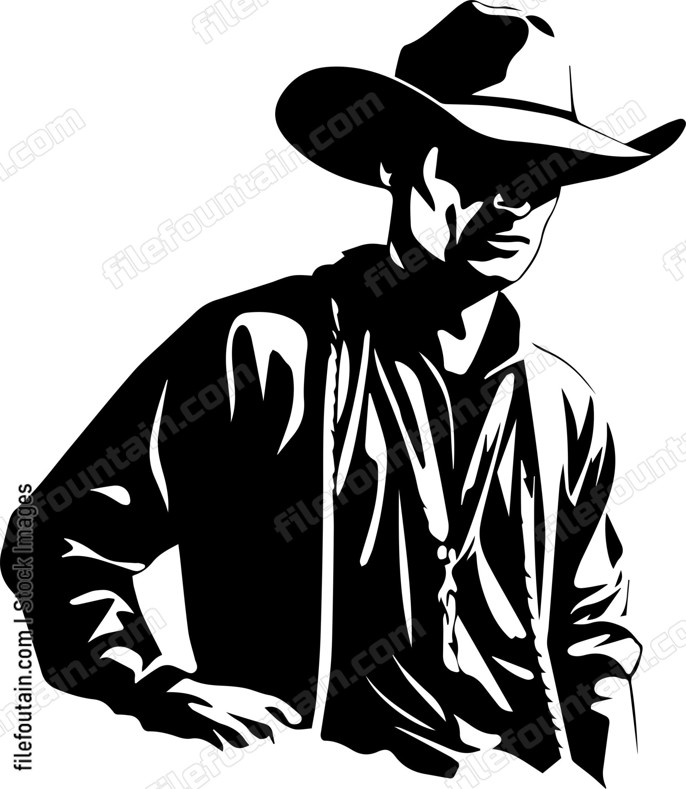 Cowboy Western Mascot