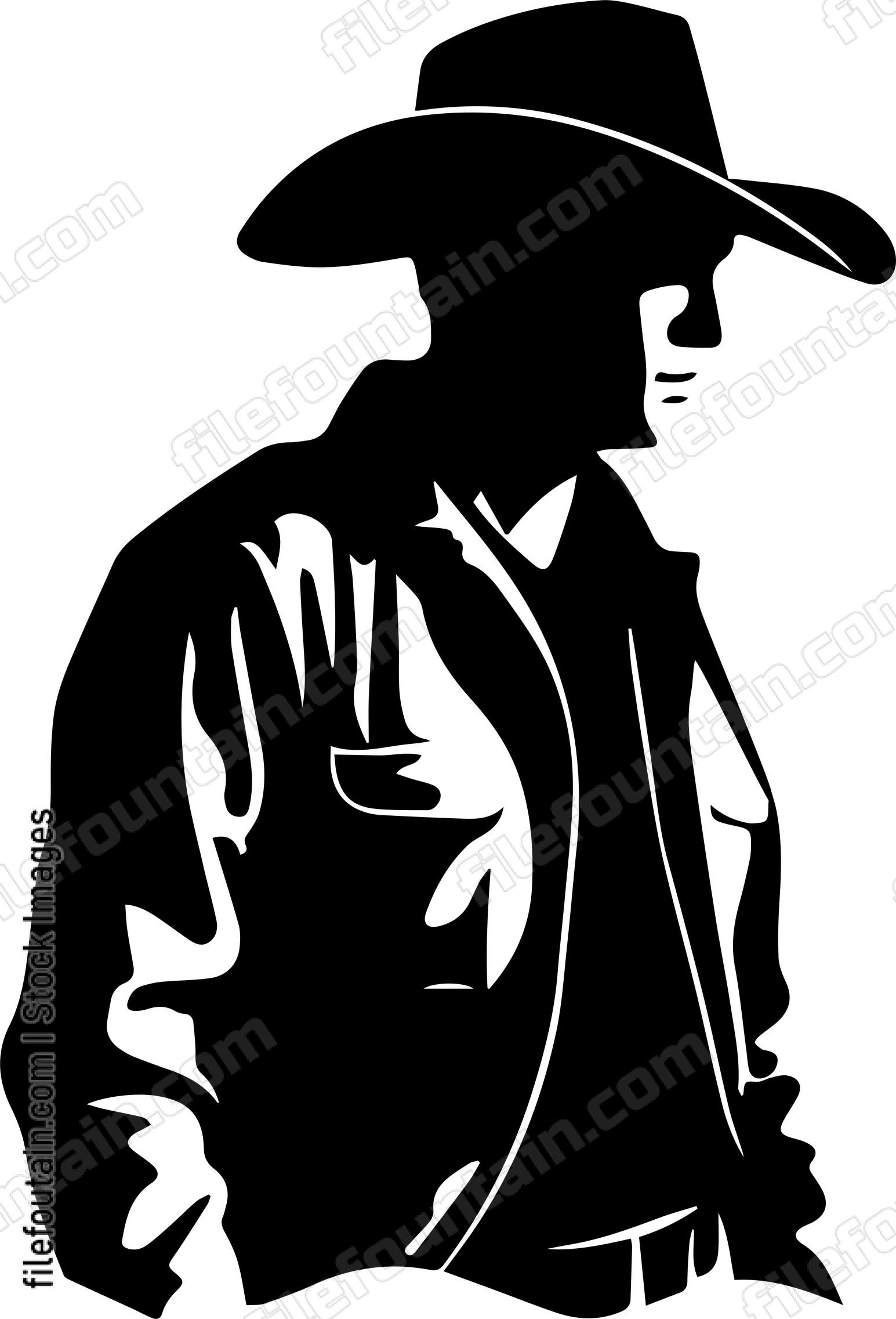 Cowboy Western Mascot