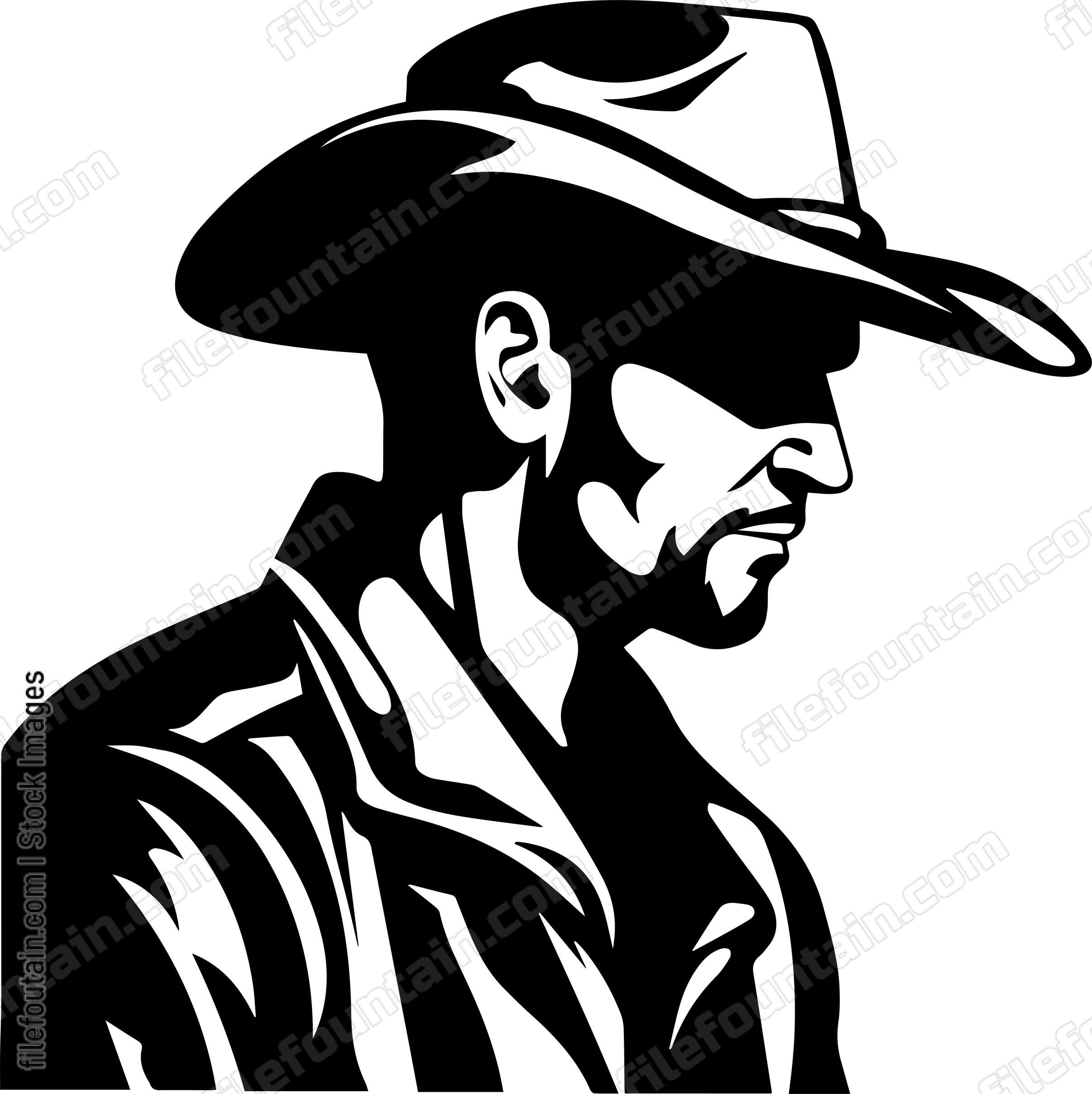 Cowboy Western Mascot