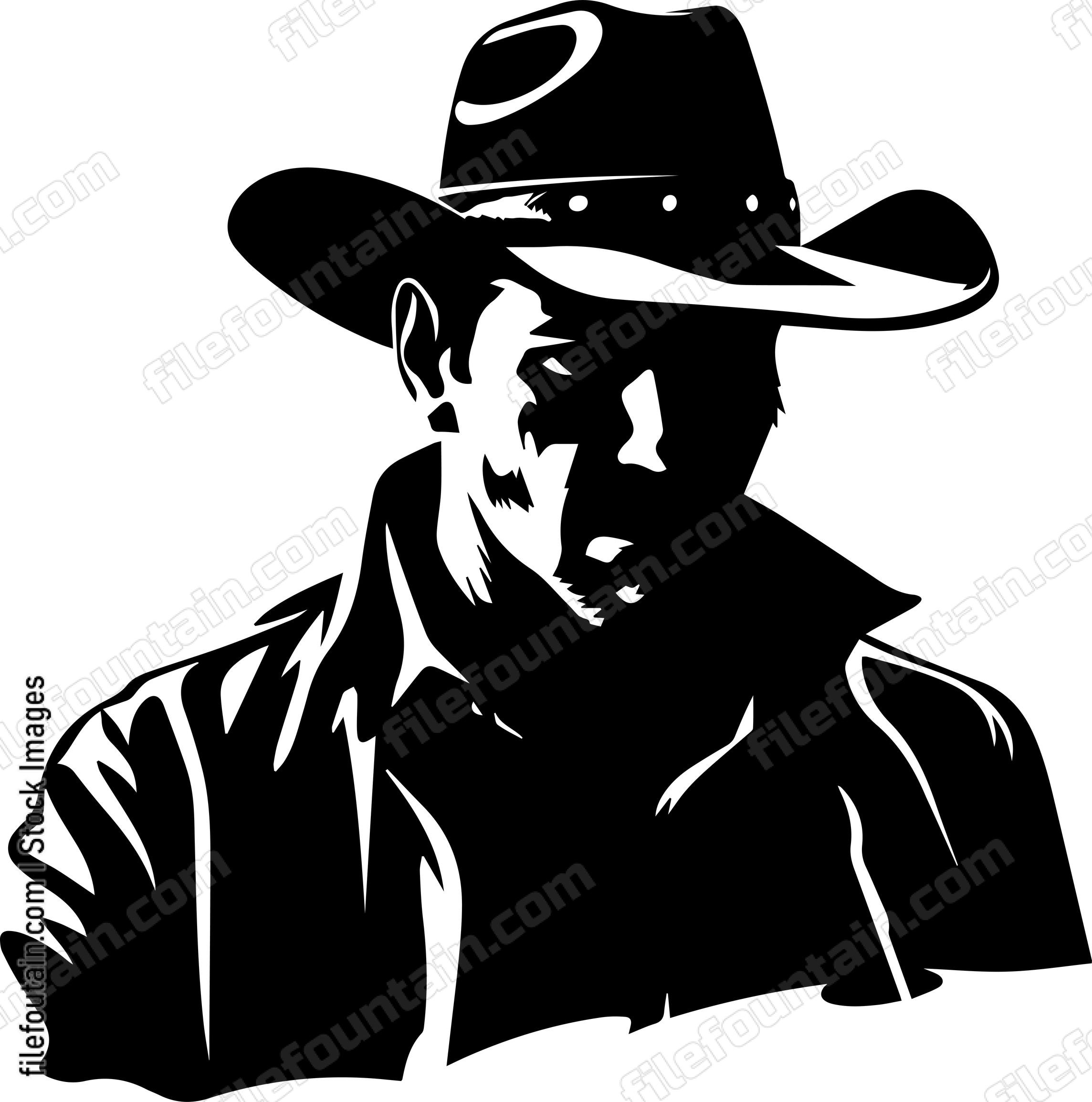 Cowboy Western Mascot