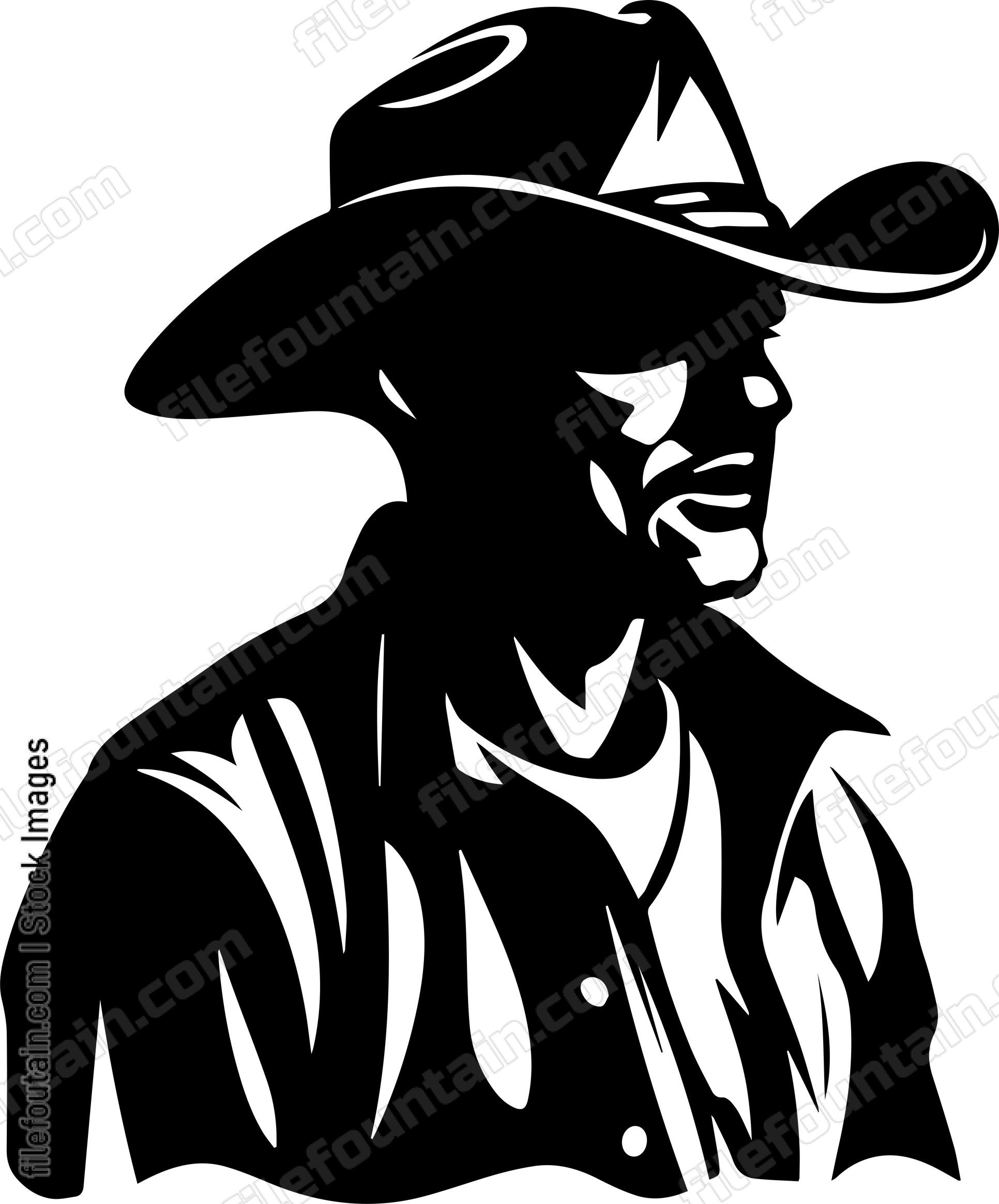 Cowboy Western Mascot