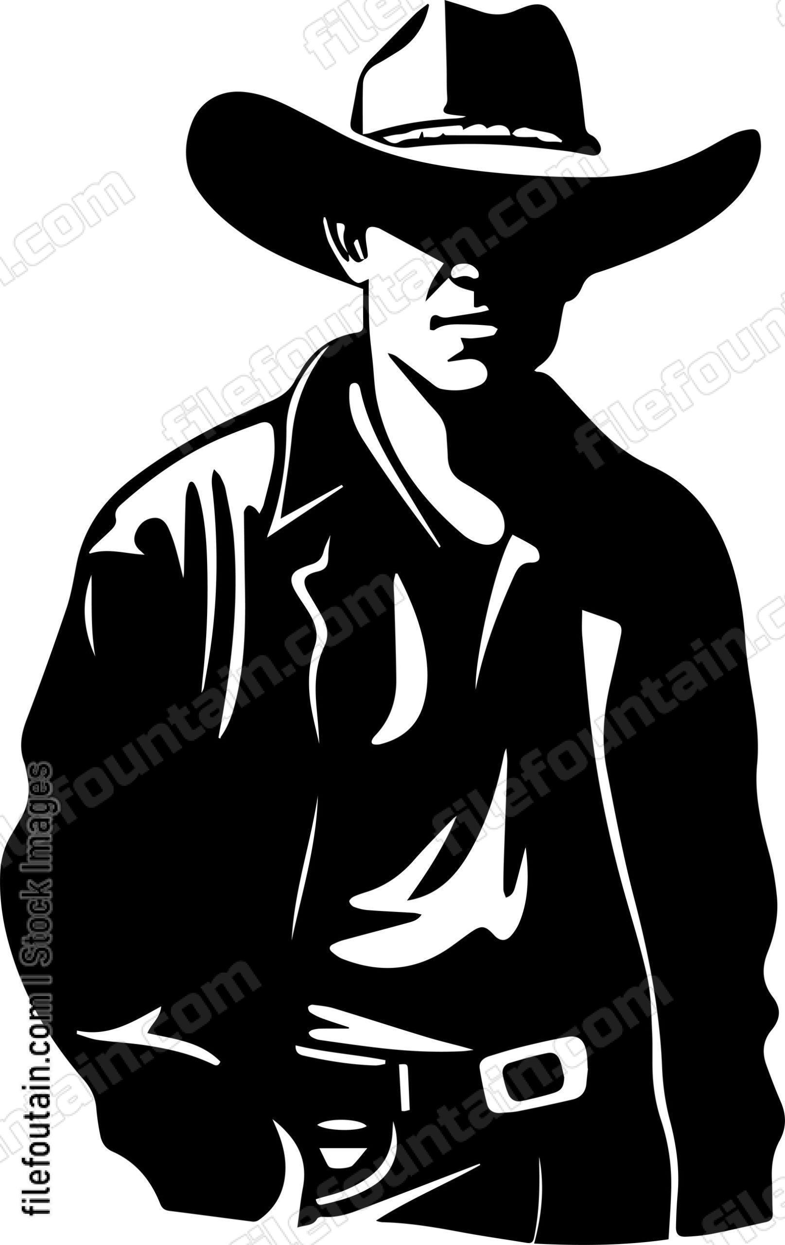 Cowboy Western Mascot