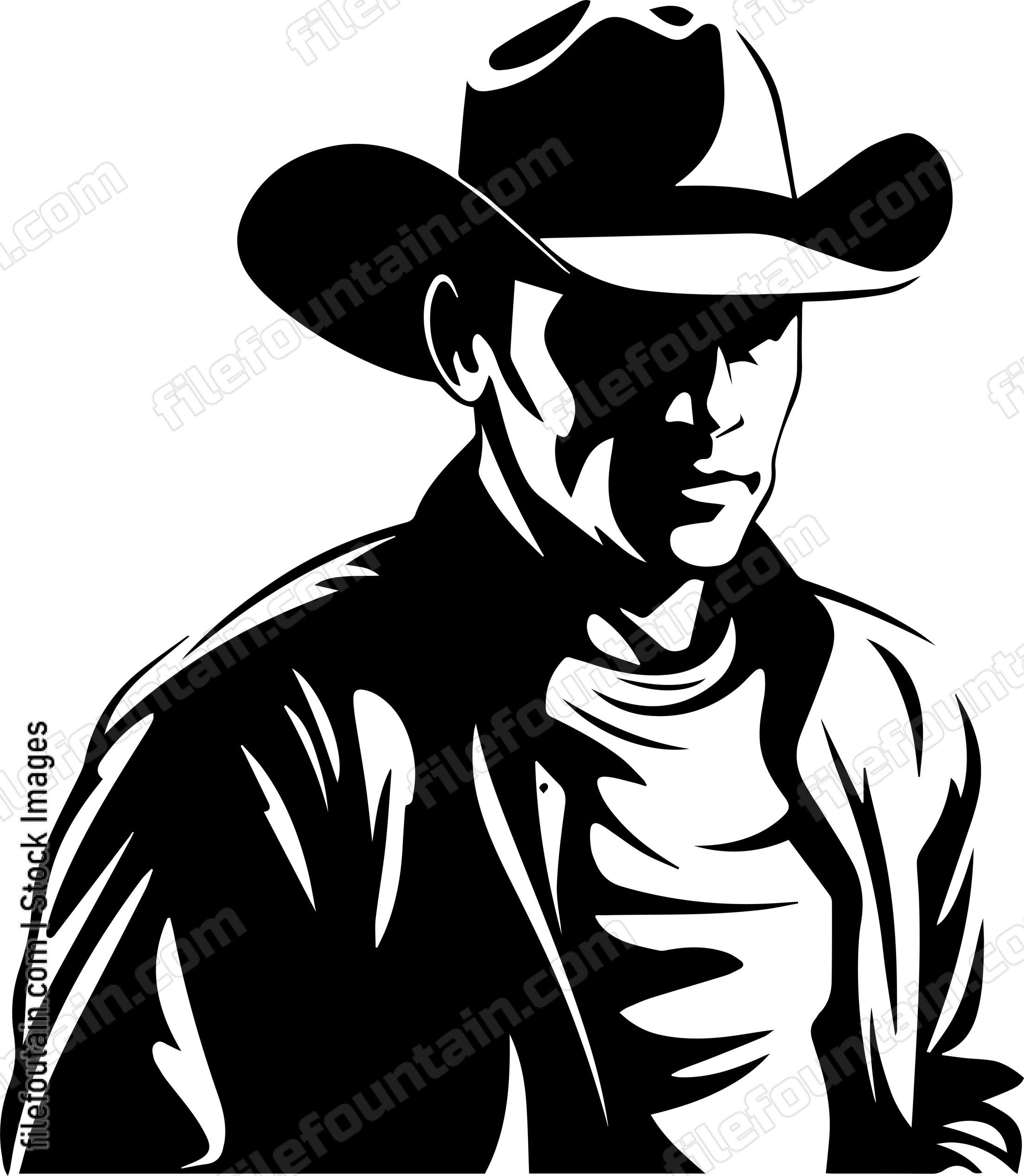 Cowboy Western Mascot