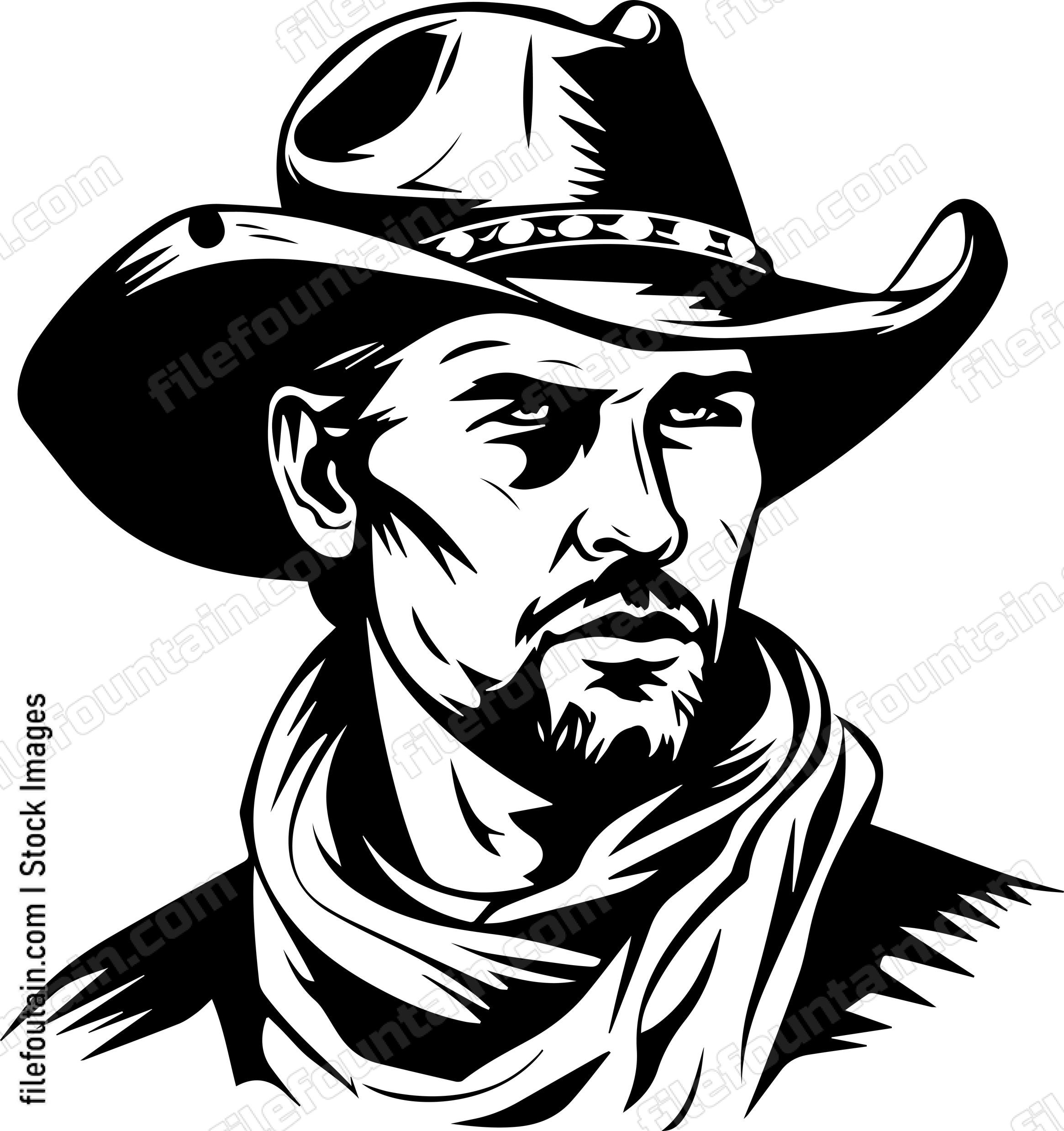 Cowboy With A Scarf