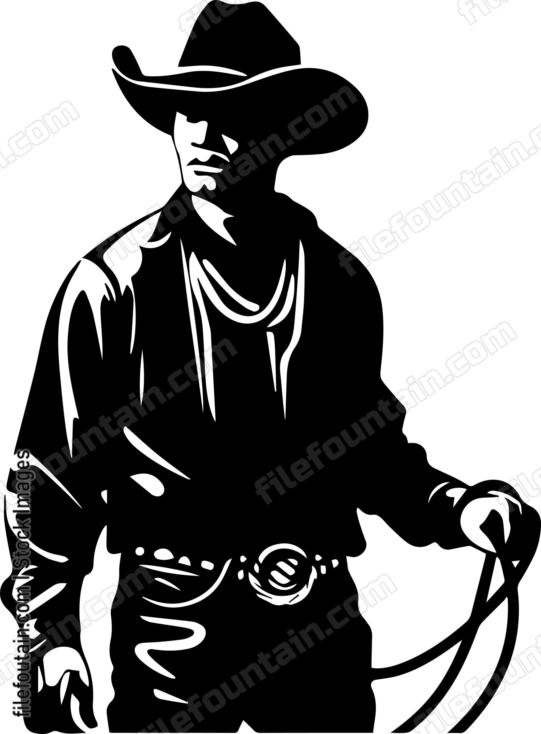 Cowboy With Rope