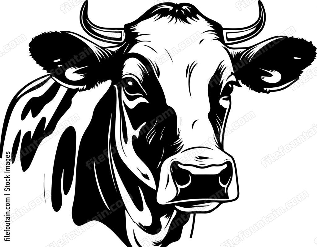 Dairy Heifer Logo Vector Design - FileFountain