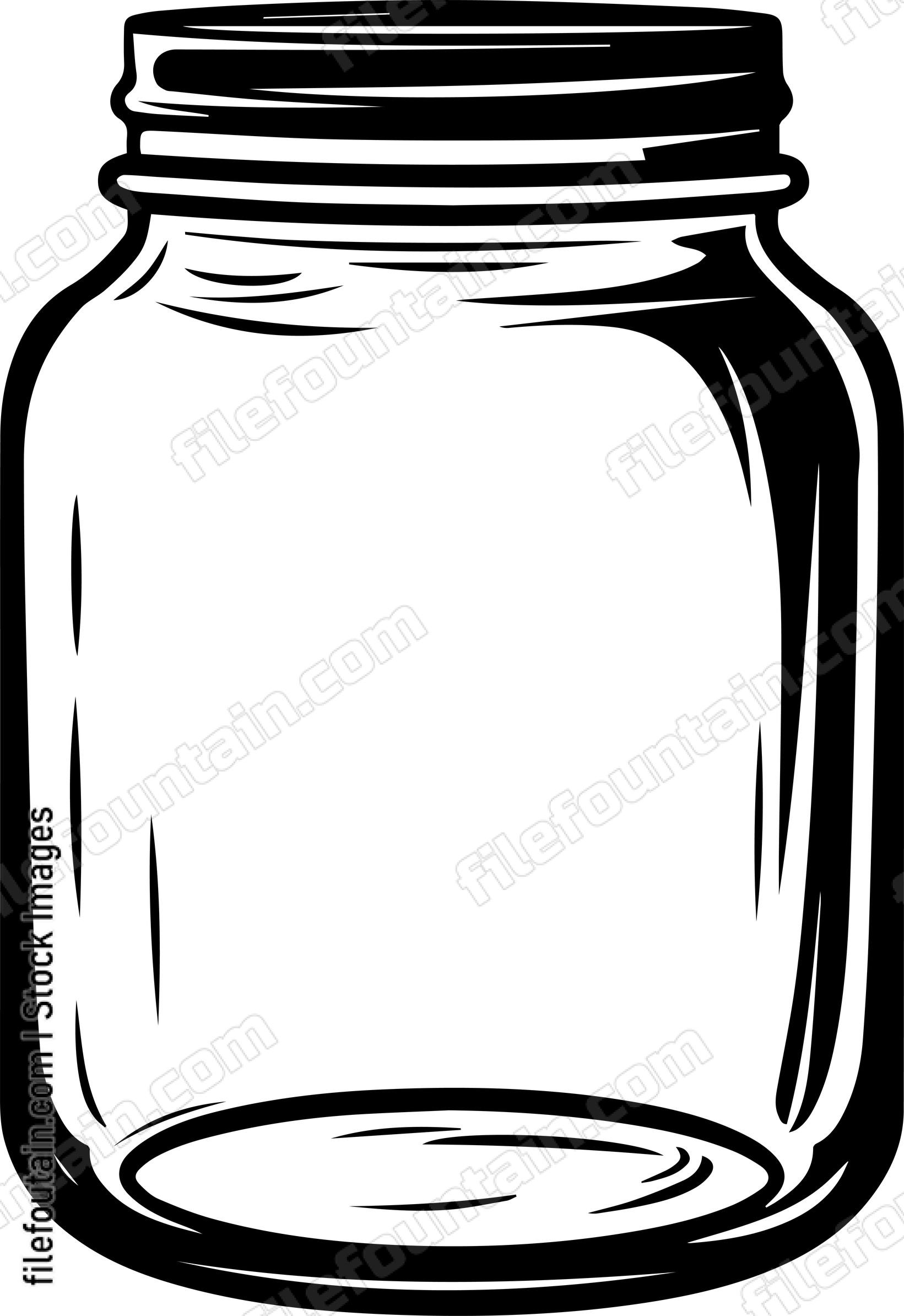 Empty Glass Jar