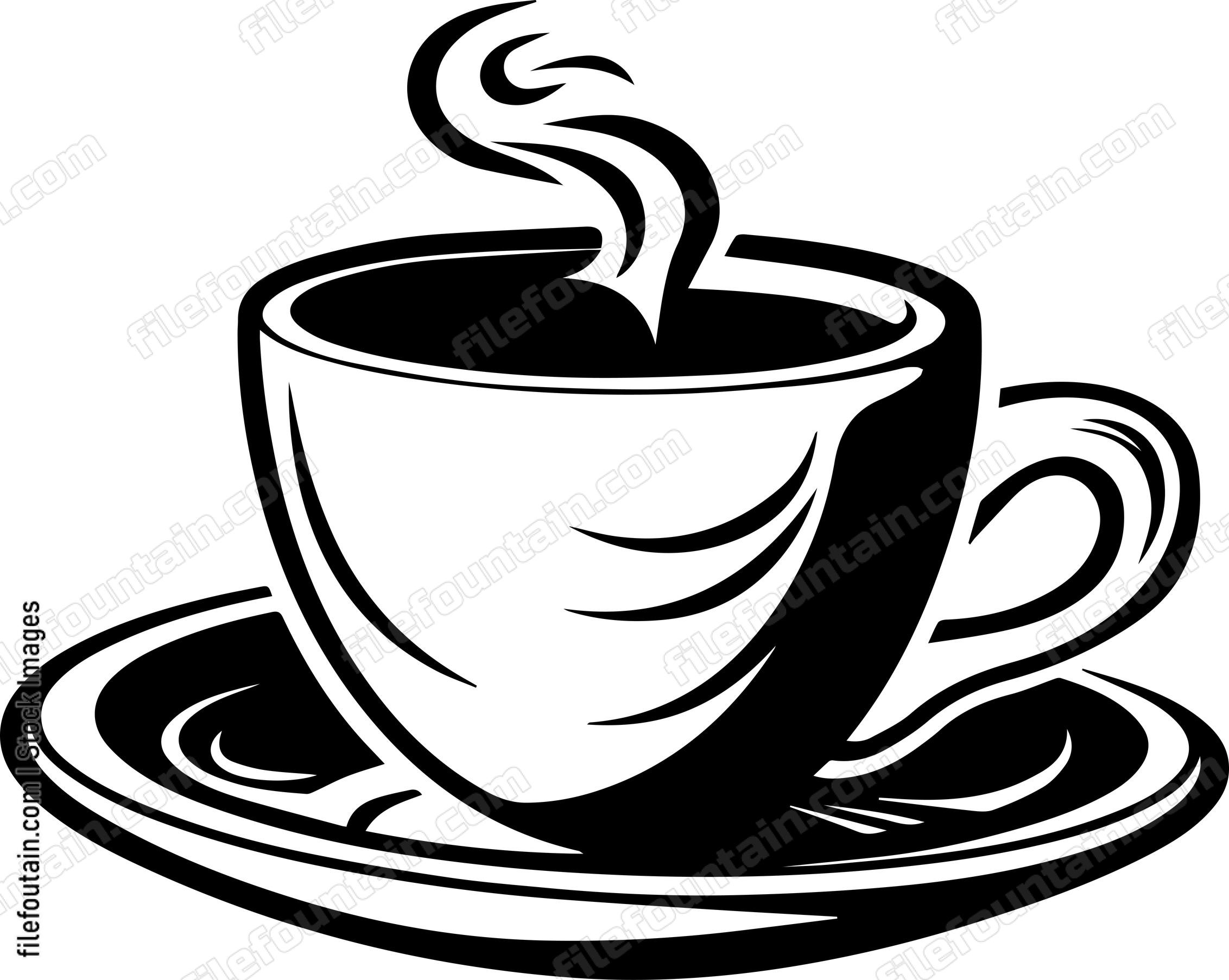 Hot Cup Of Coffee