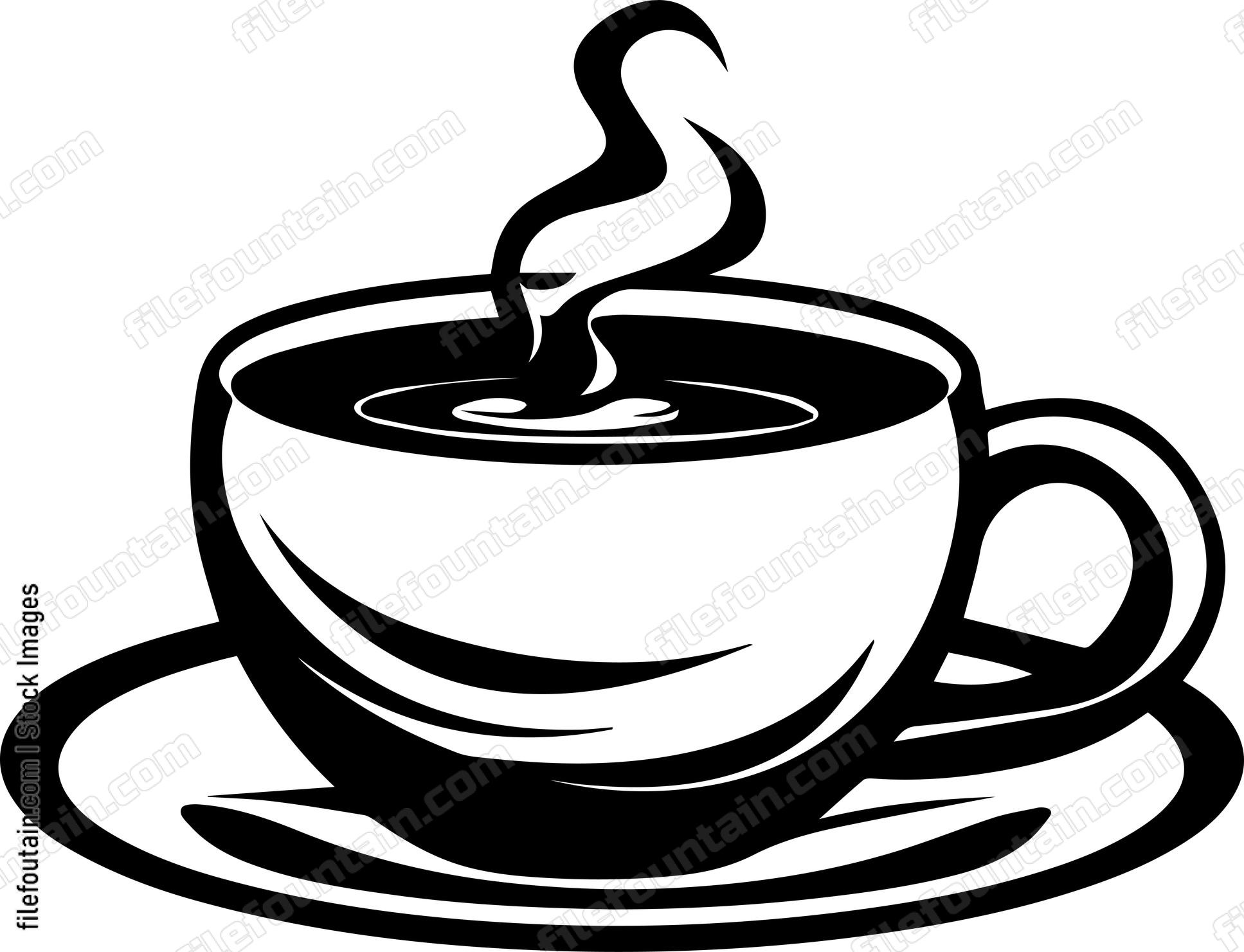 Hot Cup Of Coffee