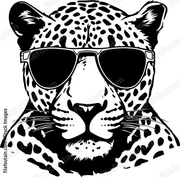Jaguar In Sunglasses
