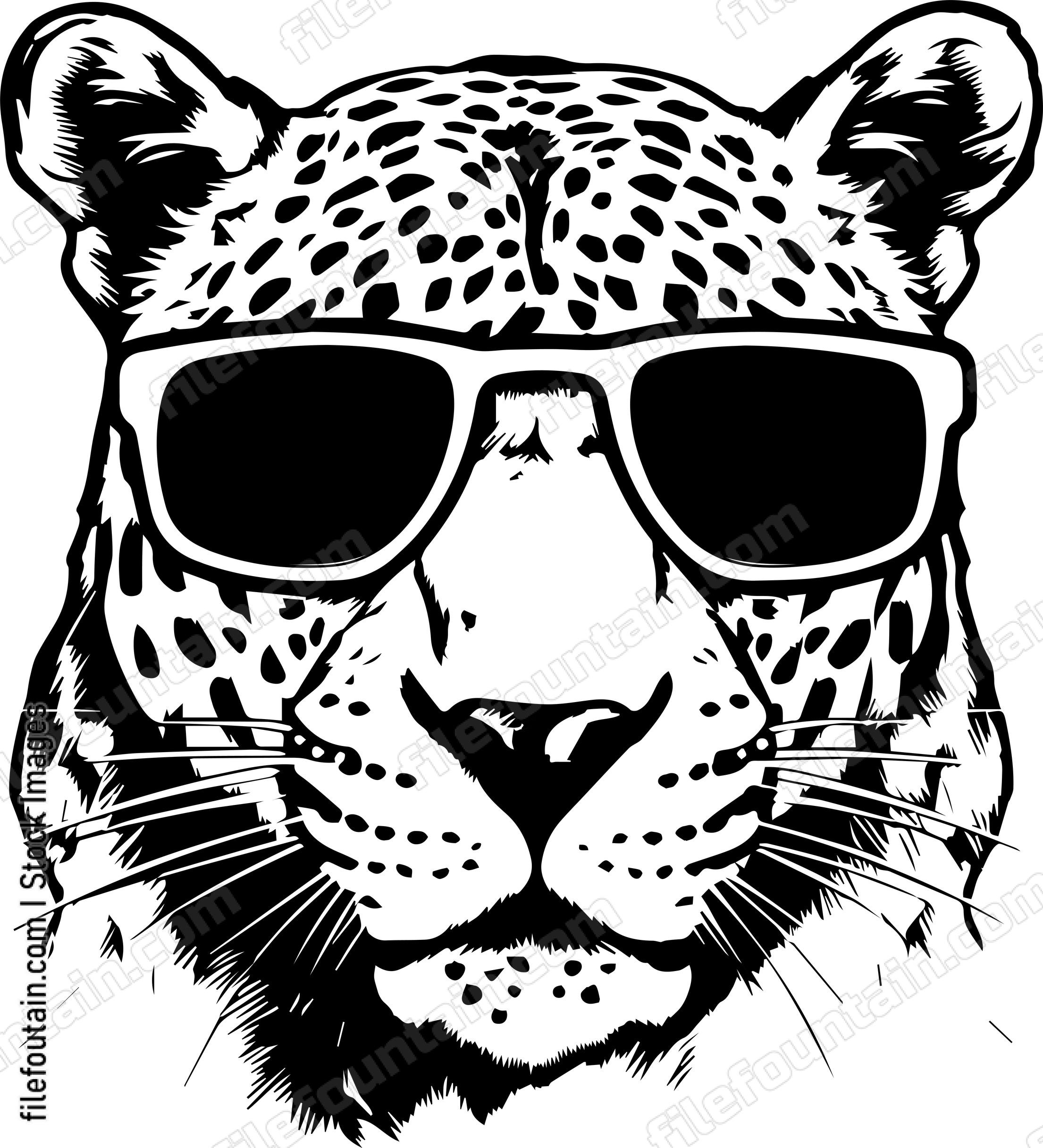Jaguar In Sunglasses