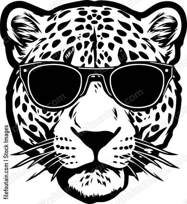 Jaguar In Sunglasses