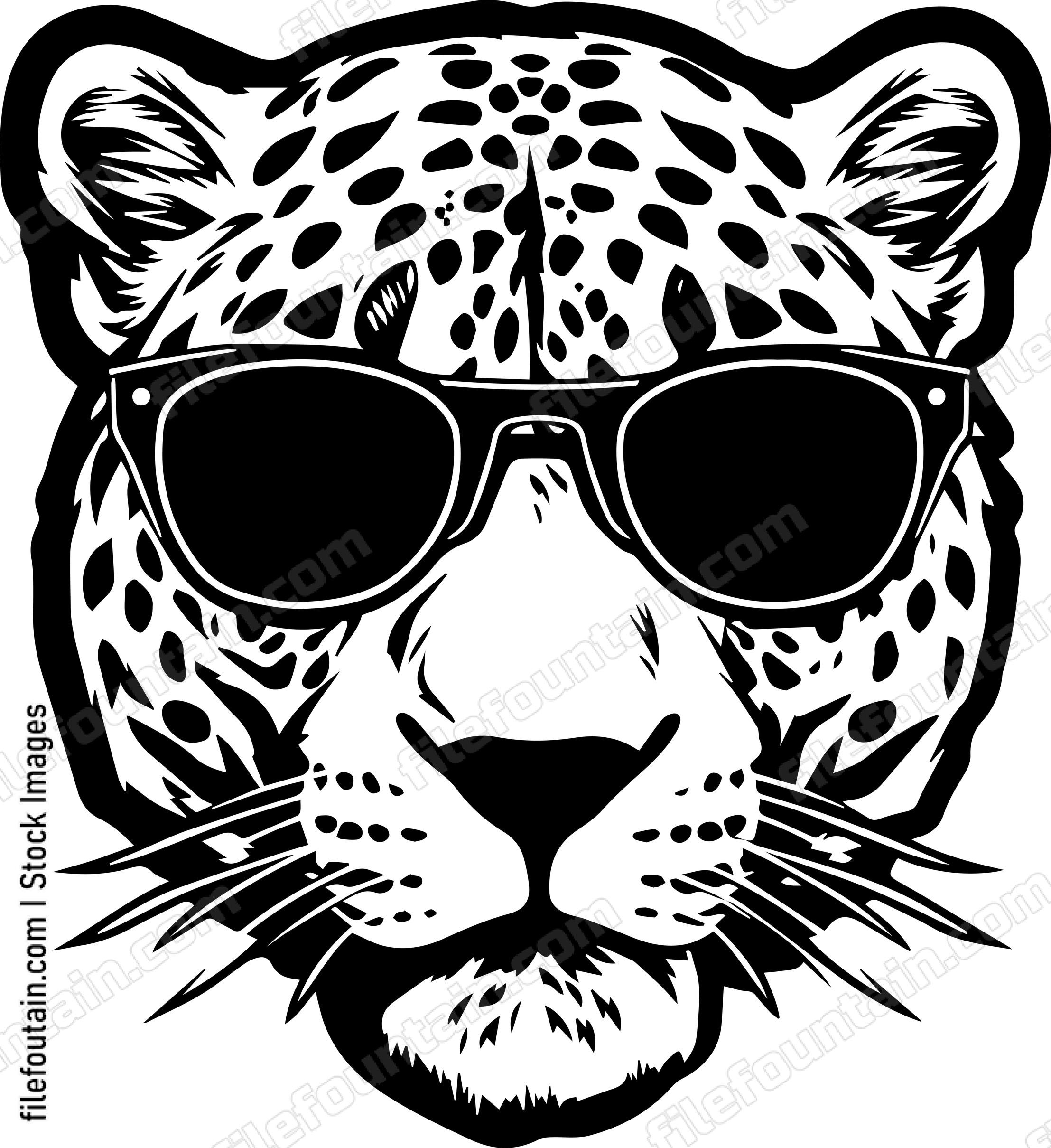 Jaguar In Sunglasses