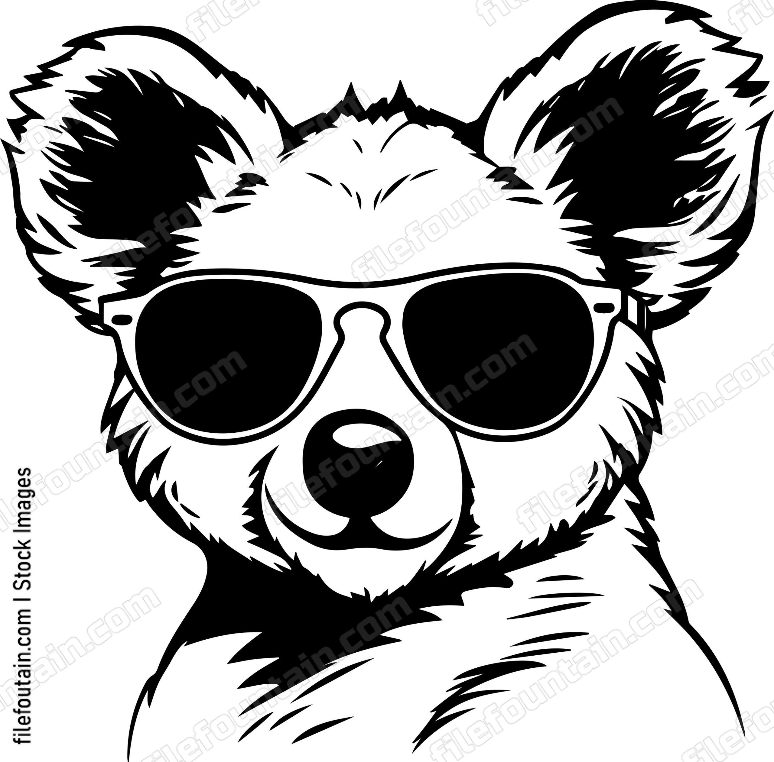 Koala In Sunglasses