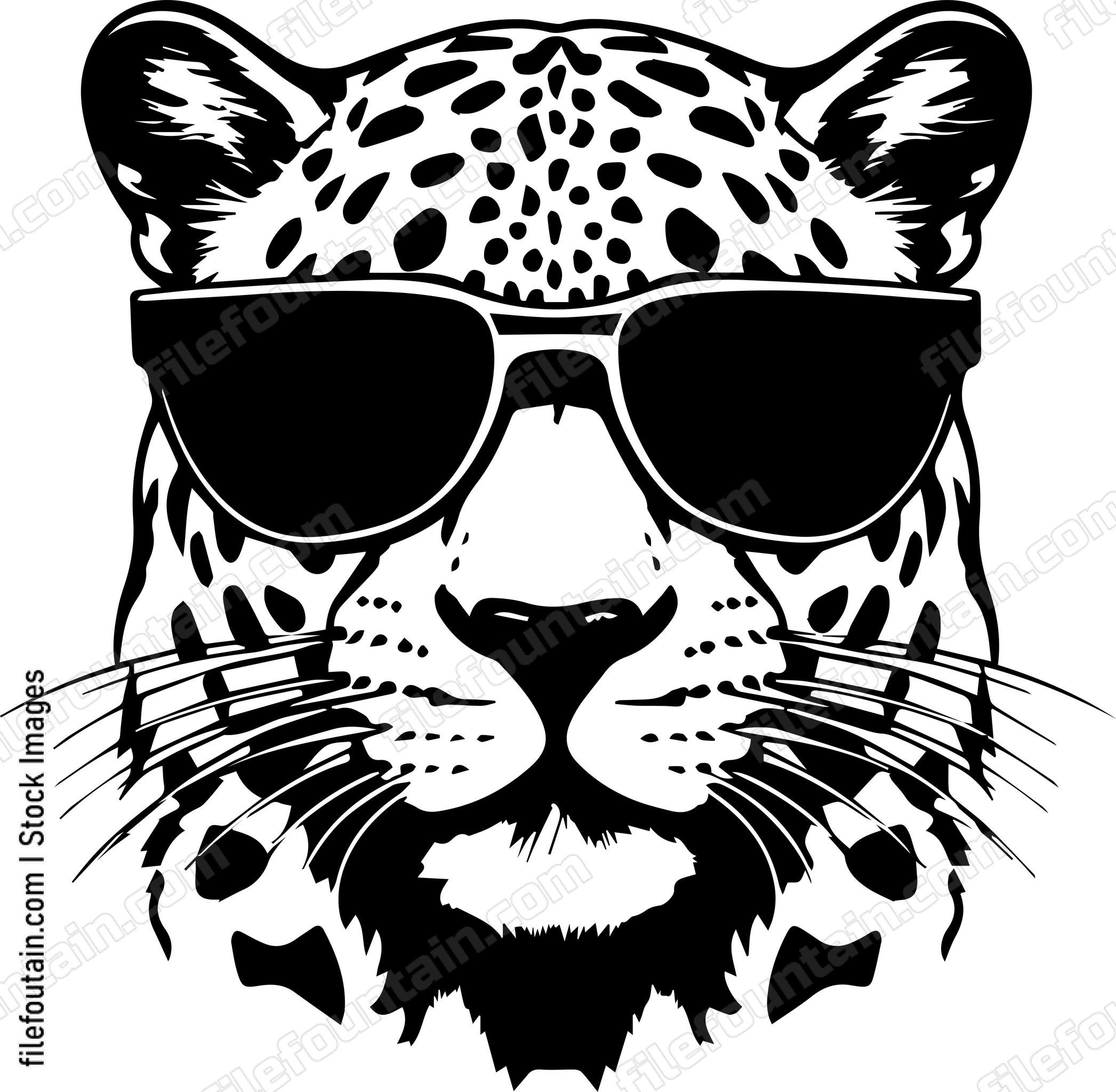 Leopard In Sunglasses
