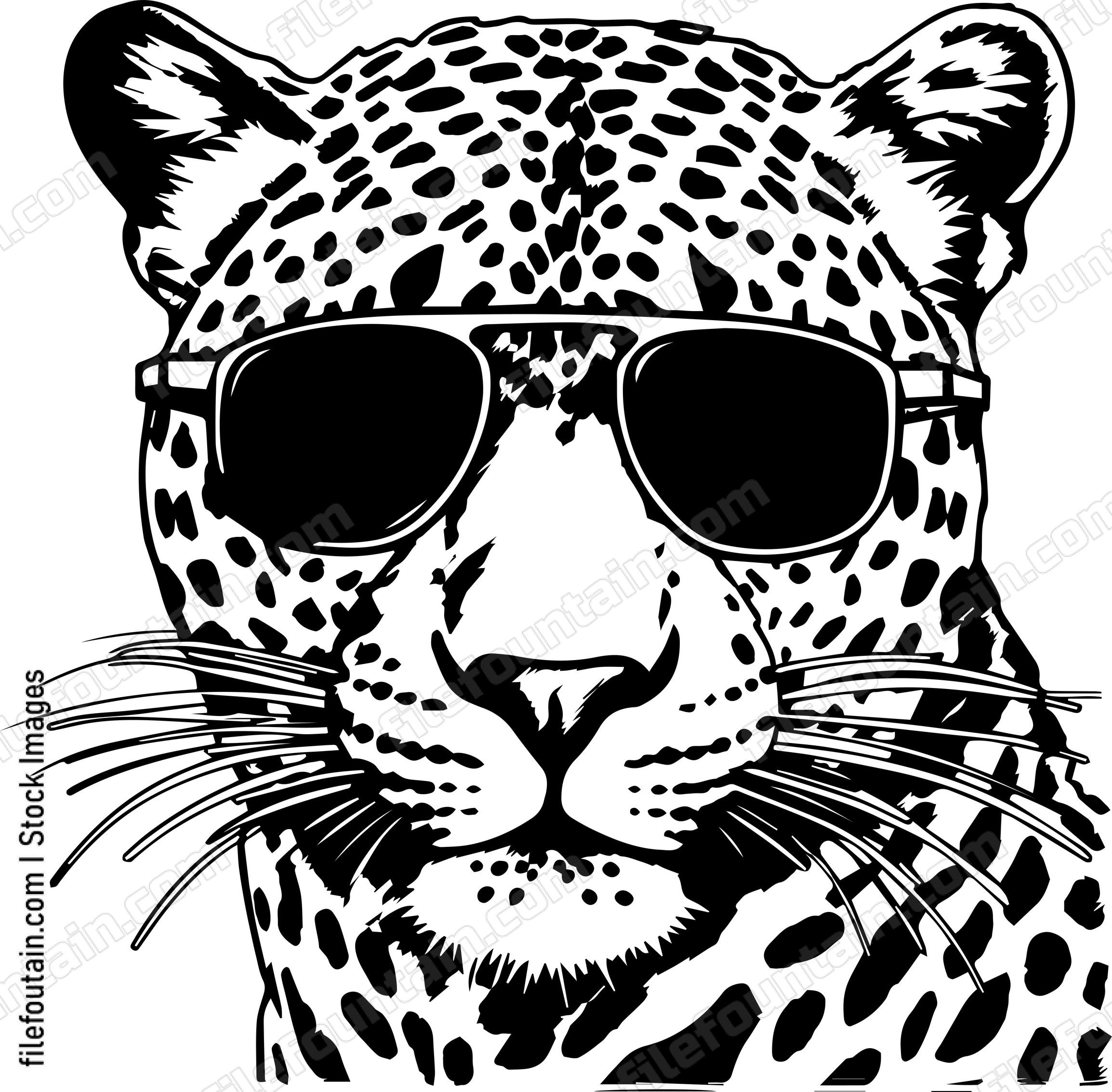 Leopard In Sunglasses