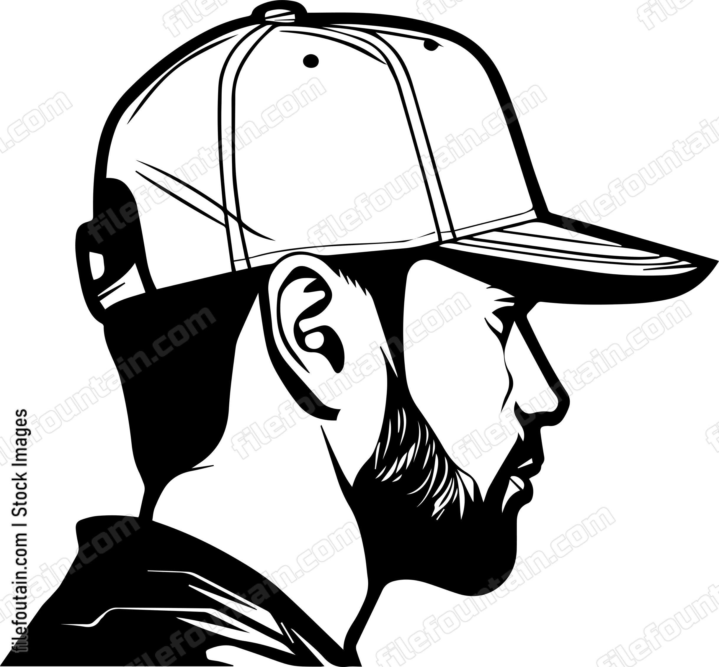 Man In Baseball Cap