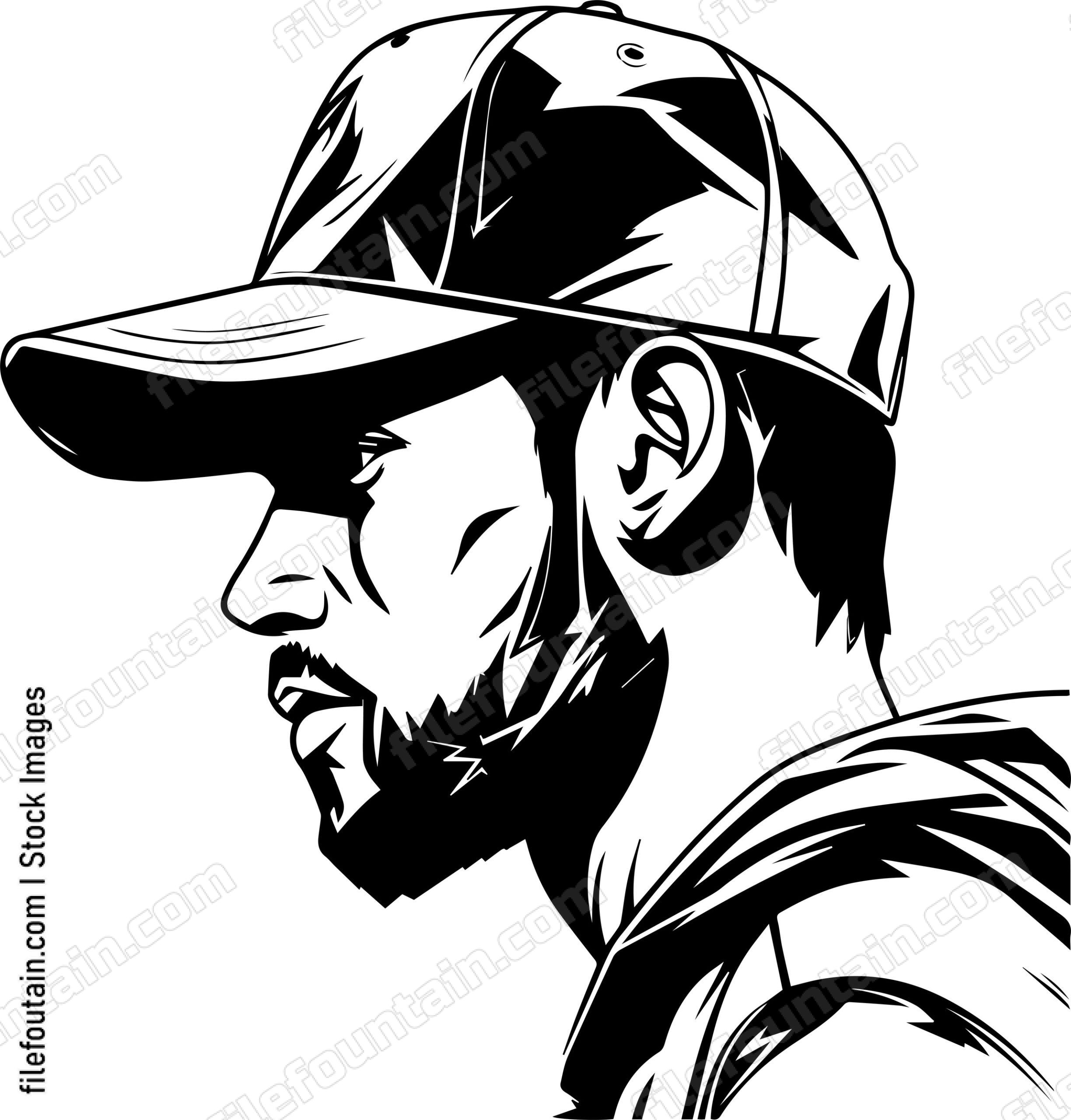 Man In Baseball Cap