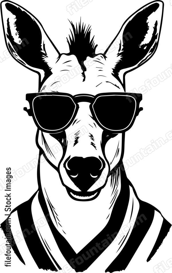 Okapi In Sunglasses